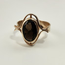 Auran kultasepät oy | Savukvartsi SORMUS | 14k Kultaa -65