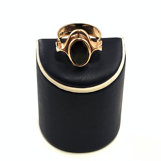 Auran kultasepät oy | Savukvartsi SORMUS | 14k Kultaa -65