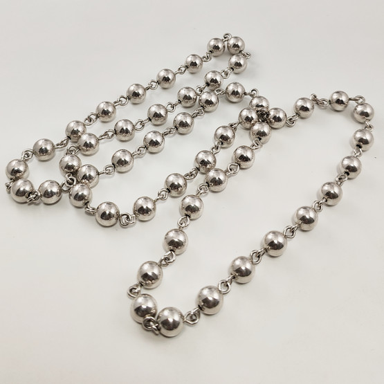 JMJ | Jyvälahti Jussi |  silver beads | Necklace | Sterling 