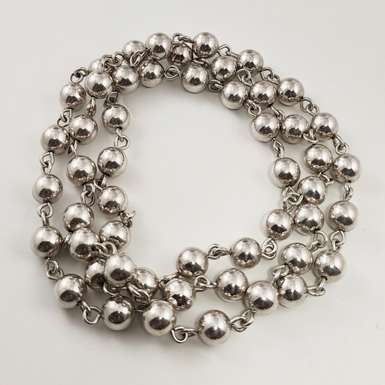 JMJ | Jyvälahti Jussi |  silver beads | Necklace | Sterling 