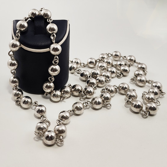 JMJ | Jyvälahti Jussi |  silver beads | Necklace | Sterling 