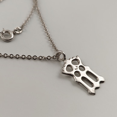 INARI koru | Neitsyn Maria RIIPUS kruunulla |  Hopeaa