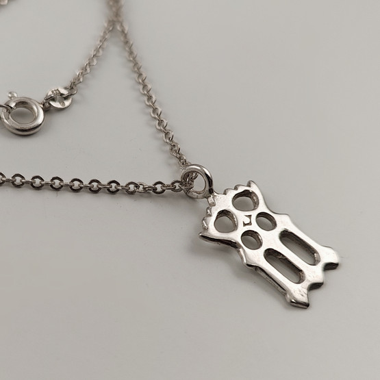 INARI koru | Neitsyn Maria RIIPUS kruunulla |  Hopeaa