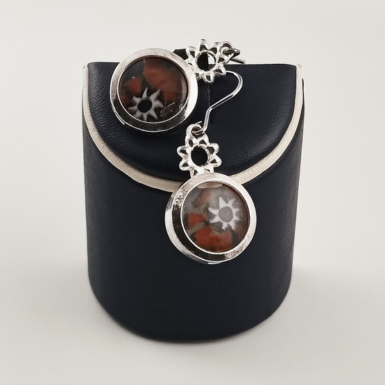 Kalevala koru | MILLEFIORI Korvakorut | hopeaa 