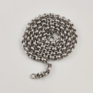 Timanttiset oy | Papuketju  | 4/420mm | Kaulakoru|  Hopeaa