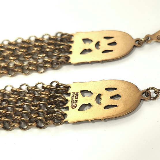 KK / Kalevala Koru |  Hämäläisemännän  juhlakääty | Kaulakoru + jatkopala/rannekoru | Pronssia