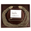 KK / Kalevala Koru |  Hämäläisemännän  juhlakääty | Kaulakoru + jatkopala/rannekoru | Pronssia