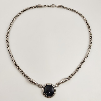 Kalevala Koru | Spektroliitti kääty | kaulakoru | Hopeaa