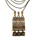 Turun Hopea oy | Pentti Sarpaneva |  (iso) Riipus | Kaulakoru |Pronssia