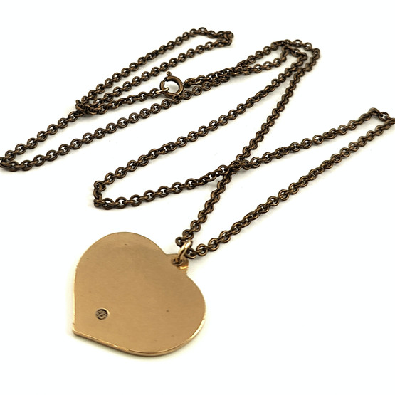 Kalevala Koru | (iso) Euran Sydän - Riipus | Kaulakoru | Pronssia