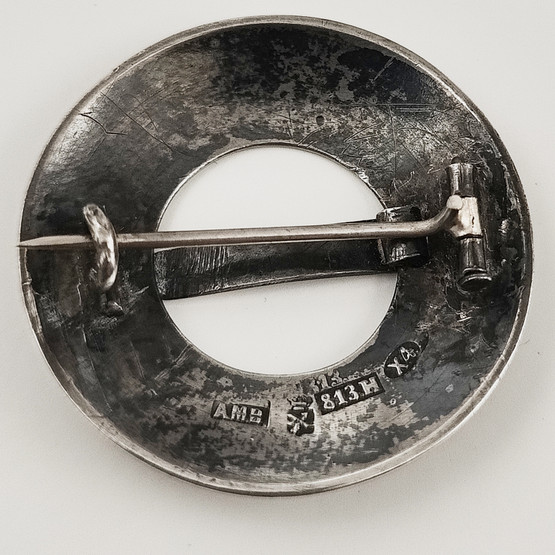 AMB | vintage rintakoru | PALJINSOLKI | Hopeaa | v.1903