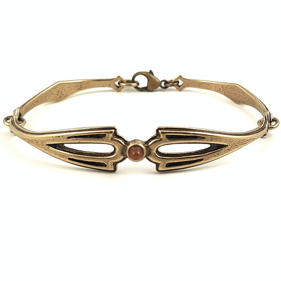  Kalevala Koru | Illusioni -RANNEKORU | Karneoli | pronssia