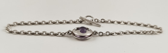 Elis Kauppi |  ametisti Rannekoru | Ranneketju |  Hopeaa -76