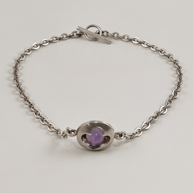 Elis Kauppi |  ametisti Rannekoru | Ranneketju |  Hopeaa -76