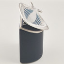 GEORG JENSEN, Tanska |  KAMPELA solki | Emaloitu kala Rintakoru |  Hopeaa