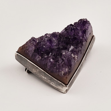 Heikki Kaksonen | Kauniskoru oy | AMETISTI Solki | Rintakoru Hopeaa -64