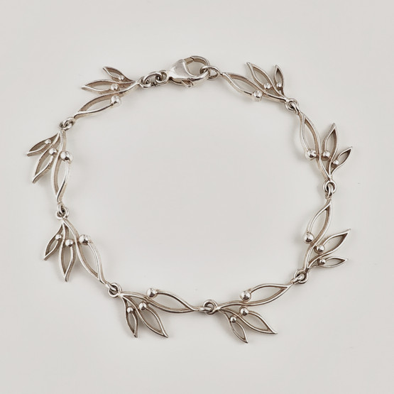 Lumoava koru | PIHLA rannekoru  | Hopeaa 