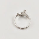 Kalevala Koru |  Kielo -SORMUS | Hopeaa