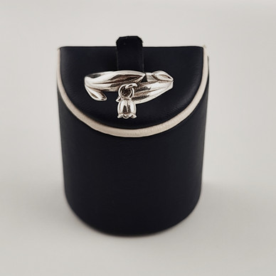 Kalevala Koru |  Kielo -SORMUS | Hopeaa