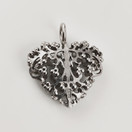 Lumoava Koru | Carina Blomqvist | (iso)  BELLA -riipus  | Hopeaa