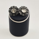 Kalevala Koru | Kuukiven koru -korvakorut | KLIPSIT | Hopeaa 