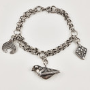 Kalevala Koru | Aarrekääty -Rannekoru | Hopeaa -95