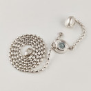 Kalevala Koru | Lähde Riipus | Kaulakoru topaasilla | Hopeaa