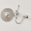 Kalevala Koru | Lähde Riipus | Kaulakoru topaasilla | Hopeaa