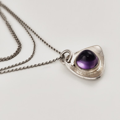 Kupittaan Kulta 0y | Elis Kauppi | AMETISTI riipus  | 813 Hopeaa 