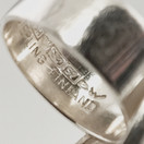 Lapponia | Björn Weckström | Magmassa Sormus | Hopeaa -71