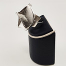 Lapponia | Björn Weckström | Magmassa Sormus | Hopeaa -71