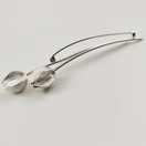 Kalevala Koru | Lumikukka solki | Rintakoru | Hopeaa