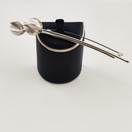 Kalevala Koru | Lumikukka solki | Rintakoru | Hopeaa