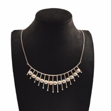 Heikki Kaksonen | Pallokääty | Kaulakoru | 916 Hopeaa -59