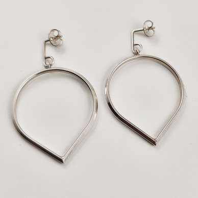 Karl Laine|  ´Compro´earrings | Finnish vintage jewelry | Sterling