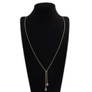 Silver necklace with pearls | 925 Sterling