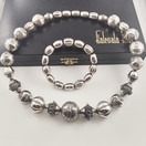 Kalevala koru | Halikon käätykorut | juhlakääty | kaulakoru | korusetti | Hopeaa -76