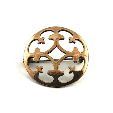 TANA Norway | ANDREAS LAUTZ | Scandinavian Brooch | BRONZE