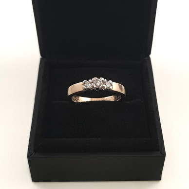 THOR jewelry , Kouvola, Finland| Diamond Ring | 0,26ct  | 585 Gold -08