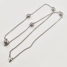 Liisa Vitali ' Lady bug / Lace' necklace , Sterling