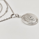 Turun hopea oy | Jorma Laine | CHIC -Pendant | Necklace | Silver -73