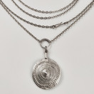 Turun hopea oy | Jorma Laine | CHIC -Pendant | Necklace | Silver -73