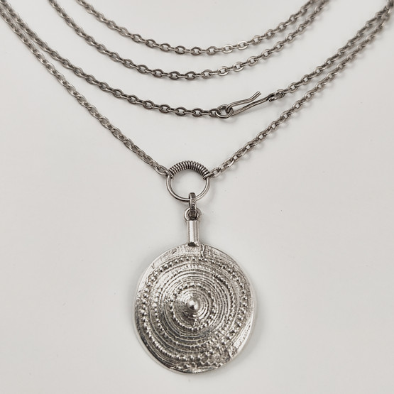 Turun hopea oy | Jorma Laine | CHIC -Pendant | Necklace | Silver -73