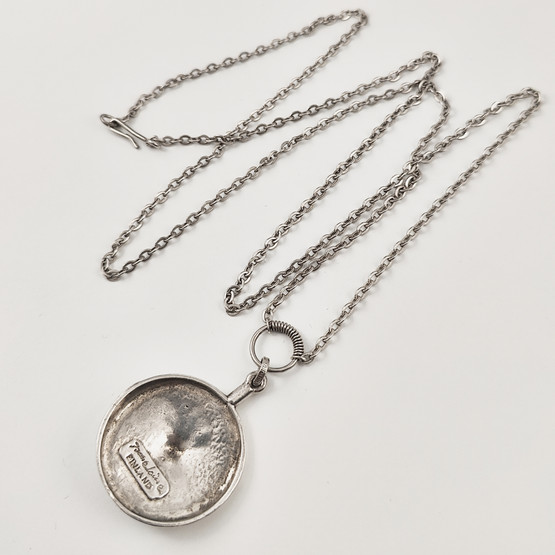 Turun hopea oy | Jorma Laine | CHIC -Pendant | Necklace | Silver -73