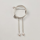 Kalevala Jewelry | Finnish vintage buckle |  'Vanamo' Brooch |  Sterling