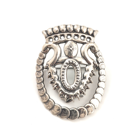 Kalevala Jewelry | Brooch -167 | Etelä-Pohjanmaa |  Silver -91