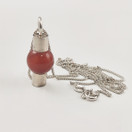 Kupittaan Kulta, Turku | Elis Kauppi | small Pendant with carnelian | Sterling