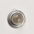 E.Granit & co, Helsinki | Erik Granit | Rutile quartz Brooch / Pendant | Silver -61