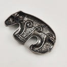 Kalevala koru | 'Bear' Brooch | Sterling 