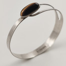 E.Granit & co, Helsinki, Finland | Erik Granit | Bracelet | Tiger eye stone | Silver -61